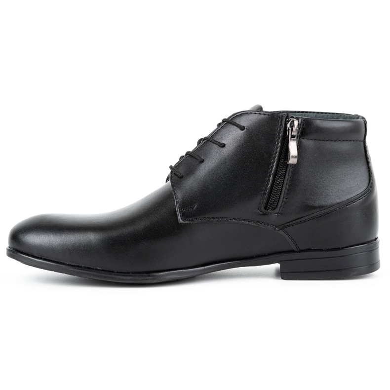 Olivier Chaussures habillées cuir homme isolées 802MA noir le noir 1