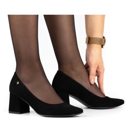 Ivbut Escarpins polonais femme 569IV noir 1