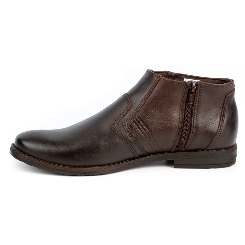 Olivier Bottes d'hiver en cuir pour hommes Jodhpur boots 903KZ marron brun 1 Olivier Bottes d'hiver en cuir pour hommes Jodhpur boots 903KZ marron brun 1