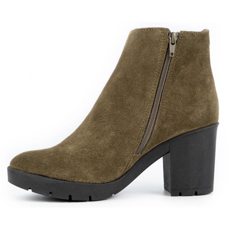 Olivier Bottes isolées en suède pour femmes Riva en vert 1