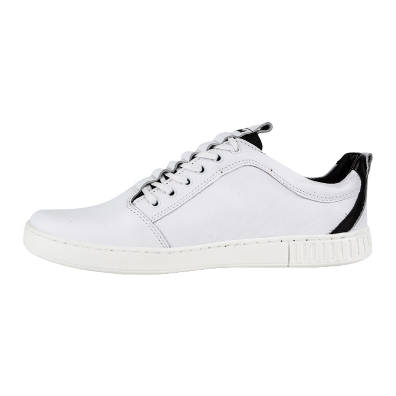 Polbut Chaussures décontractées en cuir pour hommes 2121 blanc blanche 1 Polbut Chaussures décontractées en cuir pour hommes 2121 blanc blanche 1