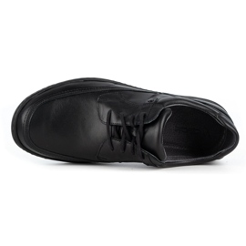 WASAK Chaussures décontractées en cuir pour hommes 0186W noir le noir 6