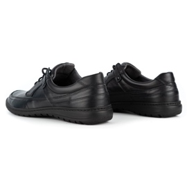 WASAK Chaussures décontractées en cuir pour hommes 0186W noir le noir 7