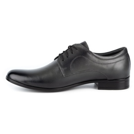 Olivier Chaussures habillées en cuir pour hommes 277 gris 1