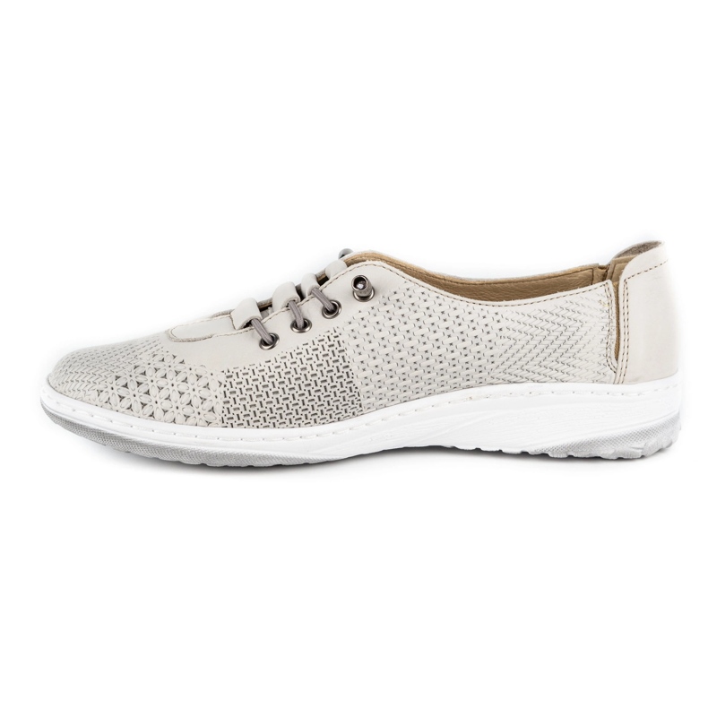 WASAK Chaussures femme sneakers en cuir 0625W blanc 1