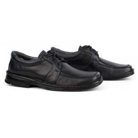 WASAK Chaussures décontractées en cuir pour hommes 0078W noir le noir 2