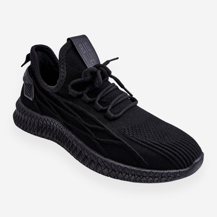 Baskets à enfiler pour hommes Big Star LL174336 Noir le noir 1 Baskets à enfiler pour hommes Big Star LL174336 Noir le noir 1