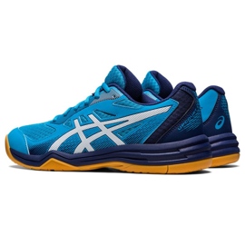 Asics Upcourt 5 M 1071A086 402 chaussures de volley-ball bleu bleu 1