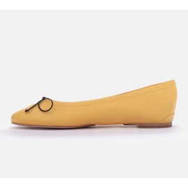 Marco Shoes ballerines Passo jaune 3