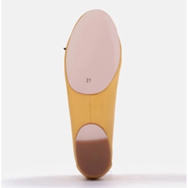 Marco Shoes ballerines Passo jaune 2