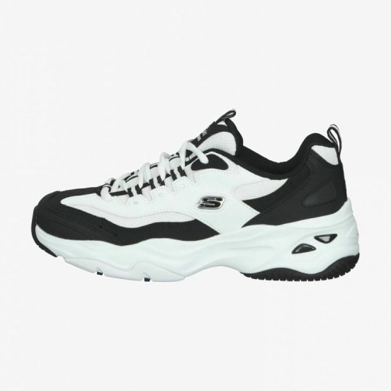 Chaussures Skechers D'lites 4.0 Fresh W 149492-BKW blanc 1