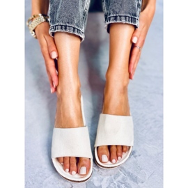 Chaussons liège femme Stoner Beige 1