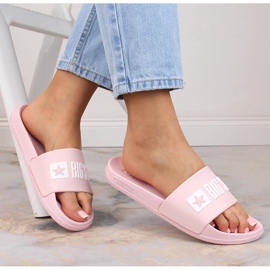 Chaussons de piscine femme rose Big Star FF274A201 1
