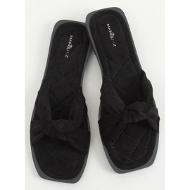 BM Chaussons femme Teese Noir 1