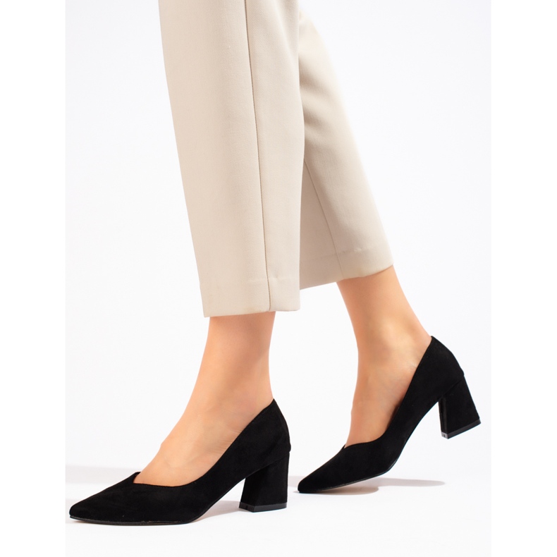 Escarpins femme Shelovet sur le poteau noir 1