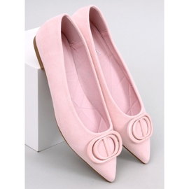 Arte Ballerines roses à bout en amande 1