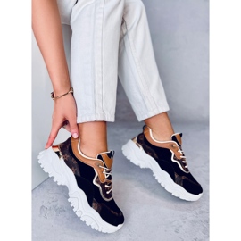 BM Nesbit Baskets compensées noires le noir 4