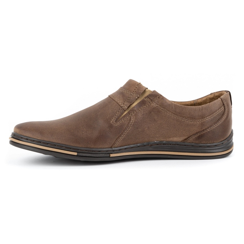 Polbut Chaussures Richelieu Homme, Cuir 362 Marron brun 1