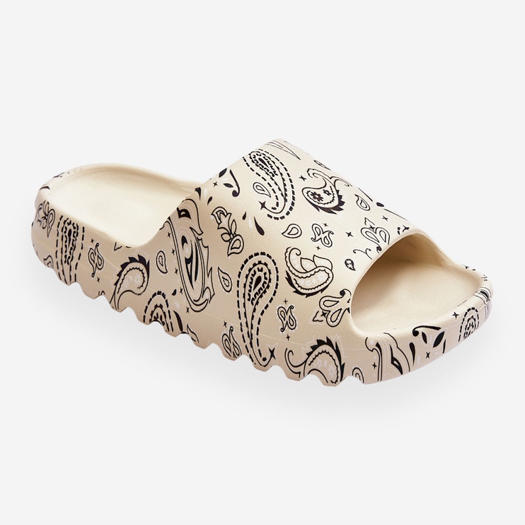 PS1 Pantoufles pour femmes à la mode sur une plate-forme massive lorette beige 1