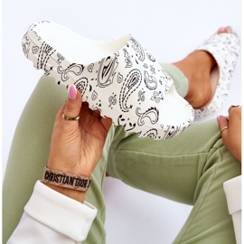 PS1 Chaussons pour femmes à la mode sur une plate-forme massive Blanc Lorette blanche 8
