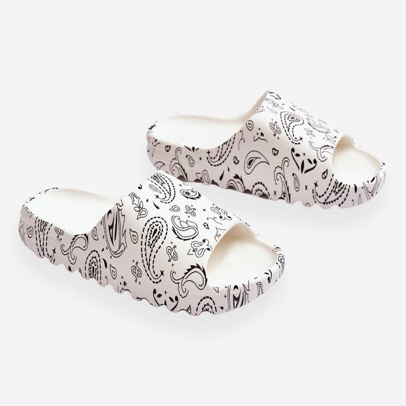 PS1 Chaussons pour femmes à la mode sur une plate-forme massive Blanc Lorette 1