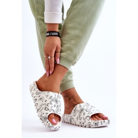 PS1 Chaussons pour femmes à la mode sur une plate-forme massive Blanc Lorette blanche 3