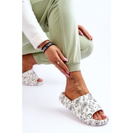PS1 Chaussons pour femmes à la mode sur une plate-forme massive Blanc Lorette blanche 7