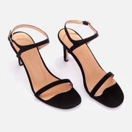 Marco Shoes Sandales à talons hauts le noir 1