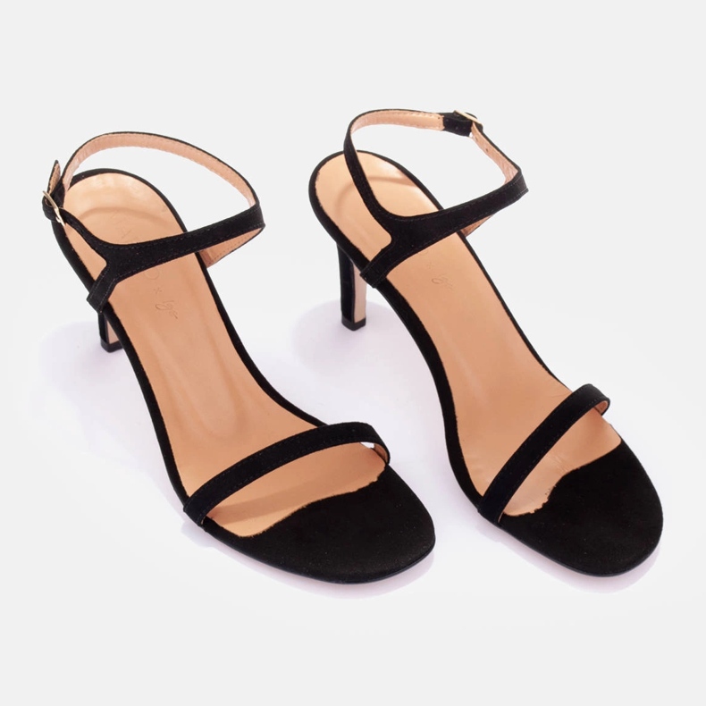 Marco Shoes Sandales à talons hauts le noir 1