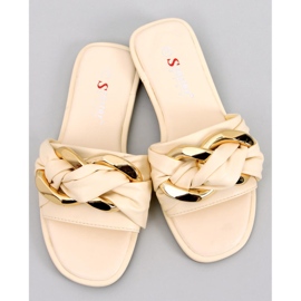Seastar Claquettes à chaîne jaune Tobin 1