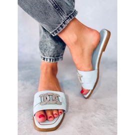 BM Lames en zircone cubique Mille Blue bleu 1 BM Lames en zircone cubique Mille Blue bleu 1