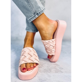 Sandales compensées Inaba Rose 4