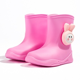 Galoches roses Shelovet pour filles 2