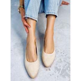 Seastar Keys Ballerines cuir beige semelle intérieure 4
