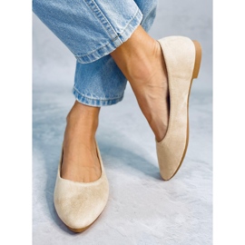 Seastar Keys Ballerines cuir beige semelle intérieure 3