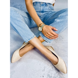 Seastar Keys Ballerines cuir beige semelle intérieure 5