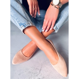 Seastar Keys Ballerines cuir kaki semelle intérieure beige 3