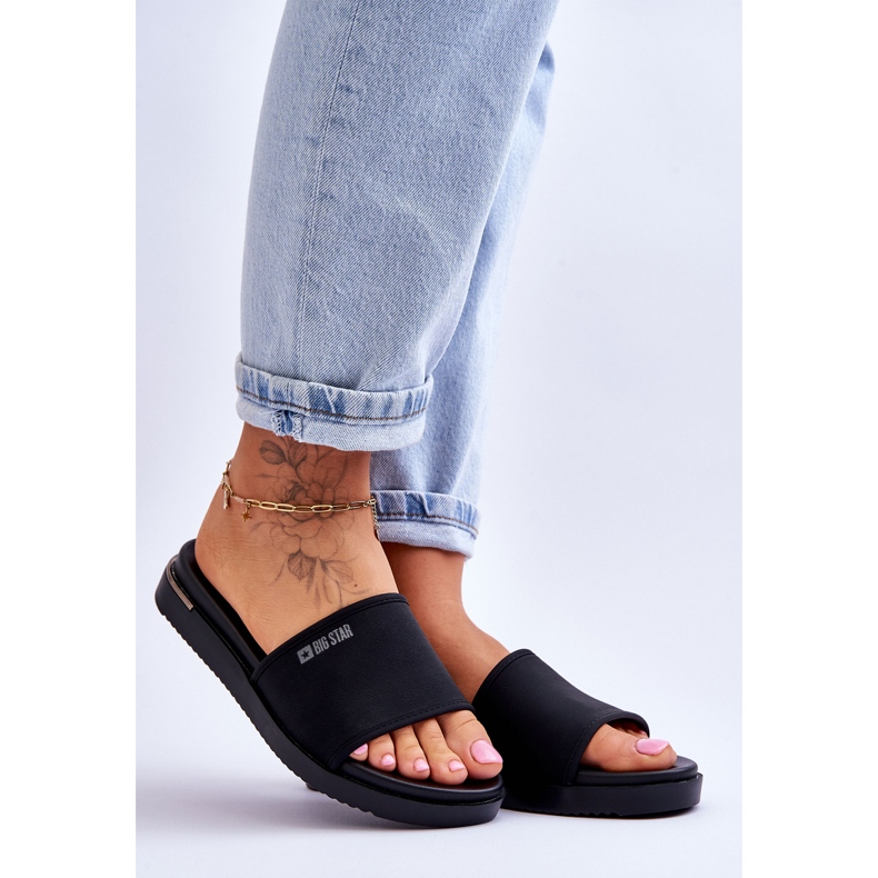 Chaussons Plateforme Femme Big Star LL274930 Noir le noir 1