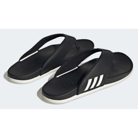 Chaussons adidas Adilette Comfort Flip Flop Femme HQ4458 le noir 1