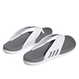Chaussons adidas Adilette Comfort Flip Flop Femme HQ4459 blanche 1 Chaussons adidas Adilette Comfort Flip Flop Femme HQ4459 blanche 1