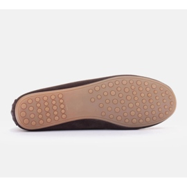 Marco Shoes Mocassins en daim brun 3