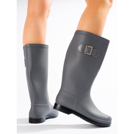 Matt Galoches Avec Boucle gris 1