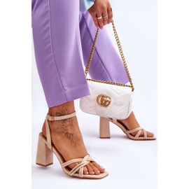 Sandales Classiques en Daim Beige Bernett 5