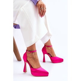 Escarpins à talons hauts à la mode Fuchsia Madness rose 6