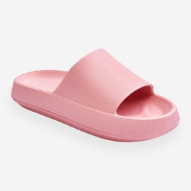 Tongs légères à la mode sur une semelle massive Pink Rebel rose 1