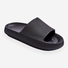 Pantoufles Légères À La Mode Sur Une Semelle Massive Black Rebel le noir 1