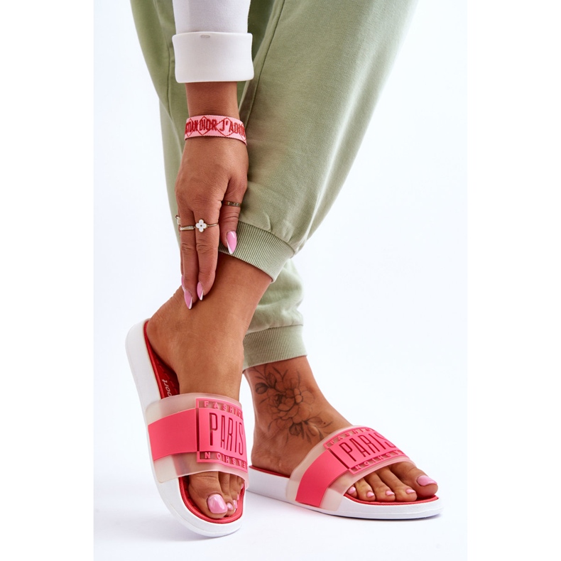 Chaussons Sport Femme Rose Fluo Sunrise 2