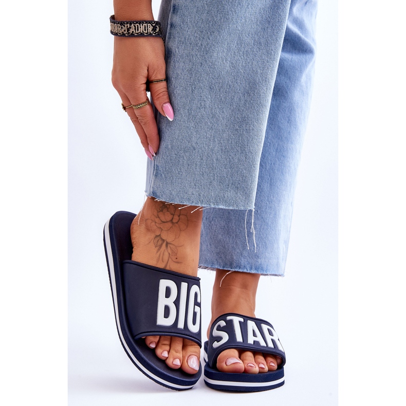 Chaussons Femme Big Star Classic JJ274A323 Bleu Marine 1 Chaussons Femme Big Star Classic JJ274A323 Bleu Marine 1