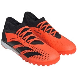 Adidas Predator Accuracy.3 Tf M GW4638 chaussures de football orange oranges et rouges 1 Adidas Predator Accuracy.3 Tf M GW4638 chaussures de football orange oranges et rouges 1