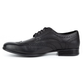 Olivier Chaussures habillées Richelieus noirs 1